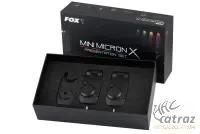 Fox Mini Micron X Elektromos Kapásjelző Szett 2+1 - Fox Mini Micron Kapásjelző Készlet