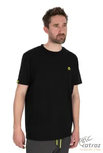 Matrix Large Logo T-Shirt Black/Lime Méret: 3XL - Matrix Horgász Póló