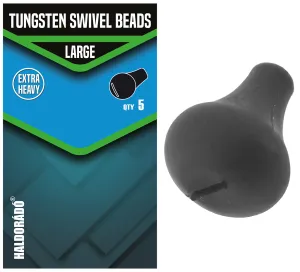Haldorádó Tungsten Swivel Beads - Nehezített Volfrám Ütköző Forgóhoz Méret: L