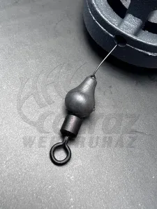 Haldorádó Tungsten Swivel Beads - Nehezített Volfrám Ütköző Forgóhoz Méret: L