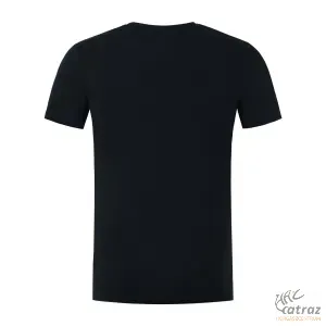 Korda Minimal Tee Black Méret: 3XL - Fekete Korda Horgász Póló