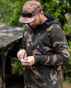 Camo Full Zip Prem Sherpa 310 Hoodie - Fox Camo Pulóver