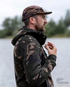Camo Full Zip Prem Sherpa 310 Hoodie - Fox Camo Pulóver