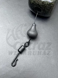 Haldorádó Tungsten Swivel Beads - Nehezített Volfrám Ütköző Forgóhoz Méret: L