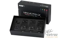 Fox Mini Micron X Elektromos Kapásjelző Szett 3+1 - Fox Mini Micron X Kapásjelző Készlet