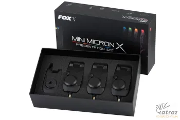 Fox Mini Micron X Elektromos Kapásjelző Szett 3+1 - Fox Mini Micron X Kapásjelző Készlet