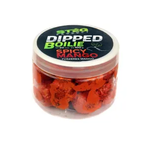 Stég Dipped Boilie 20mm Fűszeres Mangó - Stég Dippelt Bojli