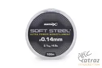 Matrix Soft Steel Ultra Power Monofilament 0,14mm - Matrix Monofil Előkezsinór