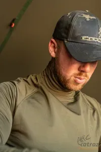 Korda Mock Neck Thermal LS Shirt | Dark Olive 2XL - Korda Aláöltözet