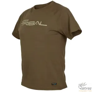 Shimano Ruházat Raglan T-shirt Tan - Shimano Barna Horgász Póló Méret: M