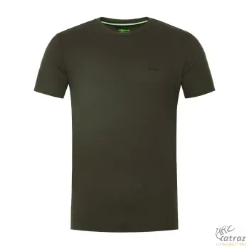 Korda Minimal Tee Dark Olive Méret: 2XL - Oliva Korda Horgász Póló