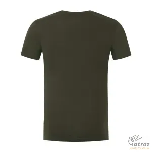 Korda Minimal Tee Dark Olive Méret: 2XL - Oliva Korda Horgász Póló