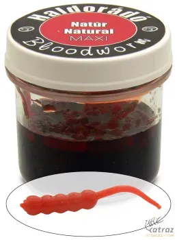 Haldorádó Bloodworm Natúr Maxi - Haldorádó Lebegő Gumi Szúnyoglárva