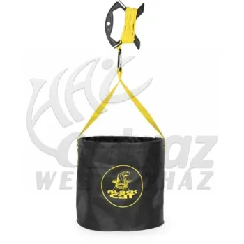 Black Cat Foldable Water Bucket – Összecsukható Vízmerítő Vödör