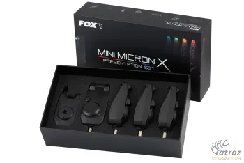 Fox Mini Micron X Elektromos Kapásjelző Szett 4+1 - Fox Mini Micron X Kapásjelző Készlet