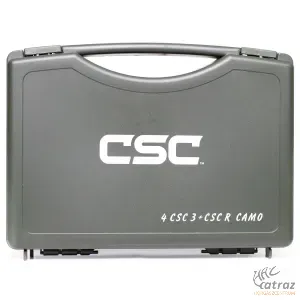 Carp Spirit 4x CSC Bite Alarms with Receiver Camo + Carp Spirit Terepmintás Elektromos Kapásjelző Szett 4+1 db