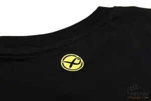 Matrix Fekete Horgász Póló Méret: 2XL - Matrix Black Hex Print T-Shirt