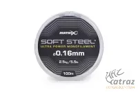 Matrix Soft Steel Ultra Power Monofilament 0,16mm - Matrix Monofil Előkezsinór