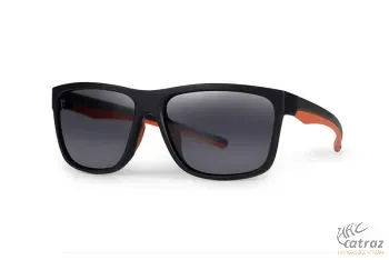 Fox Collection Black Orange Shades Brown Lens - Fox Napszemüveg