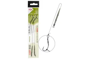 Carp Zoom Spinner Rig Bojlis Előke 20 cm #6 - Bojlis Előkötött Horog
