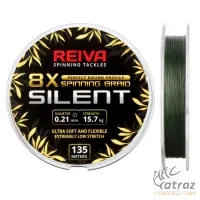 Reiva Silent 135m 0,15mm Moss Green - Reiva Fonott Pergető Zsinór