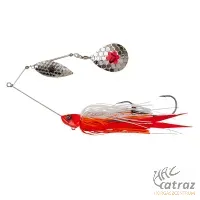 Savage Gear Da'Bush Spinnerbait Sinking 21 gramm 14 cm  - Red Head Silver 2021