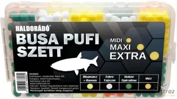 Haldorádó Busa Pufi Szett - 4 Ízben És 3 Méretben