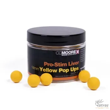 CC Moore Pro-Stim Liver Pop-Ups 14mm Yellow - CC Moore Pop-Up Csali