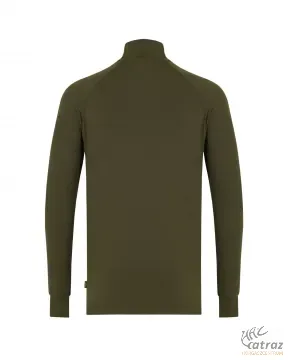Korda Mock Neck Thermal LS Shirt | Dark Olive - Korda Aláöltözet