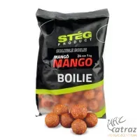Stég Product Oldódó Bojli 24 mm Mangó - Stég Soluble Boilie 24mm Mango 1kg