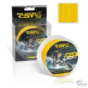 Black Cat Zeus Line G2 L250m 0.55mm - Black Cat Harcsázó Zsinór
