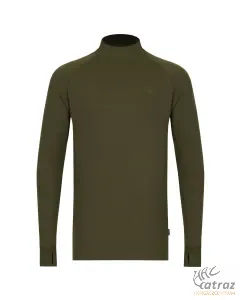 Korda Mock Neck Thermal LS Shirt | Dark Olive - Korda Aláöltözet