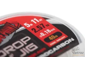 For Rage Fluorocarbon Előkezsinór 0,27 mm - Fox Rage Strike Point Drop N Jig Fluro