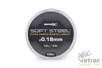 Matrix Soft Steel Ultra Power Monofilament 0,18mm - Matrix Monofil Előkezsinór
