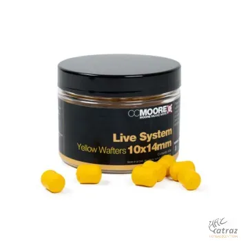CC Moore Live System Dumbell Wafters 10x14mm Yellow - CC Moore Wafter Csali