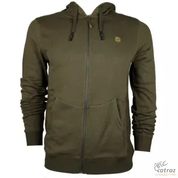 Korda Ruházat Kore Olive Zip Hoodie Pulóver L