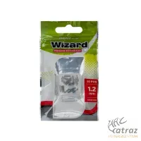 Wizard Roppantócső - Wizard Fényes Fekete Krimpelő Cső - Méret: 1,0x1,4x8mm