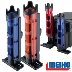 Meiho Rod Stand BM300L - Piros Bottartó Adapter Horgász Ládához