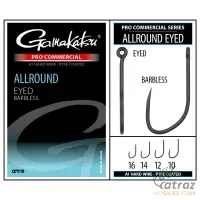 Gamakatsu Allround Eyed A1 PTFE Barbless Méret: 10 - Gamakatsu Szakáll Nélküli Feeder Horog