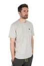 Matrix Large Logo T-Shirt Marl Grey/Lime Méret: 3XL - Matrix Horgász Póló