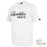 Gamakatsu Classic JP White T-Shirt Méret: M - Gamakatsu Horgász Póló