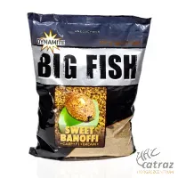 Dynamite Baits Big Fish Sweet Banoffi Feeder - Banán & Kávé Etetőanyag 1,8kg
