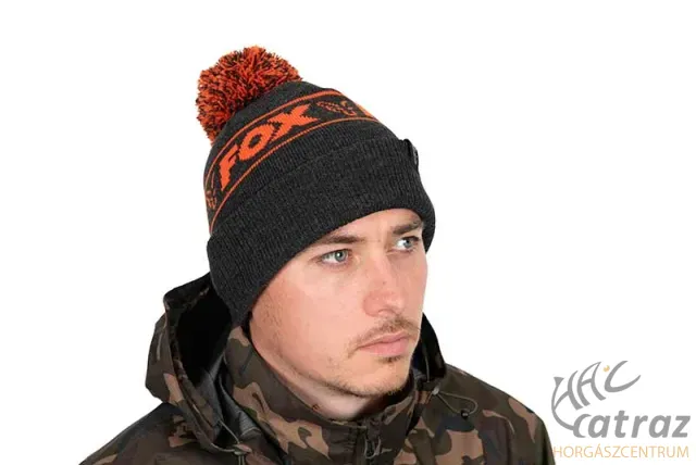 Casquette Fox Collection Noir & Orange