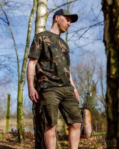 Fox LW Khaki Combat Short Méret: M - Fox Horgász Rövidnadrág