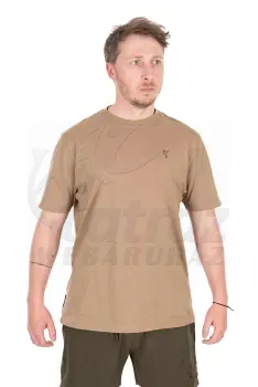 Fox Collection T-Tan 3XL - Fox Limitált Horgász Póló