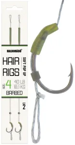 Haldorádó Soft Pop Up Hair Rigs - Size: 8 - Haldorádó Soft Pop Up Előkötött Pontyozó Horog - Méret: 8