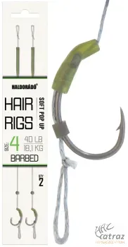 Haldorádó Soft Pop Up Hair Rigs - Size: 8 - Haldorádó Soft Pop Up Előkötött Pontyozó Horog - Méret: 8