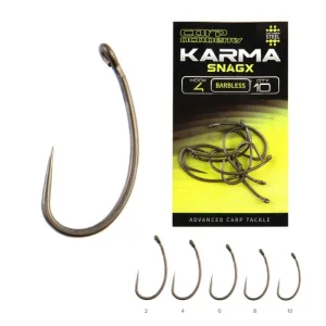 Carp Academy KARMA SnagX BB 8 - Carp Academy Szakállnélküli Pontyozó Horog