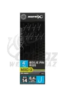Matrix MXC-3 Barbless Hossz: 10 cm Horog Méret:16 Átmérő: 0,165mm - Matrix Szakállnélküli Előkötött Horog
