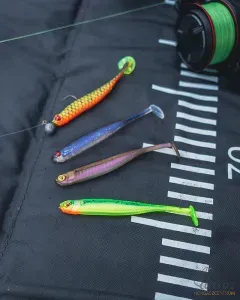 Fox Rage Mini Tiddler Mixed Colour Pack 8cm - Fox Rage Gumihal Mix